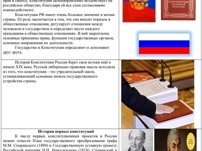 Выставка &quot;Конституции Российской Державы&quot;.